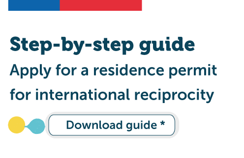 Download the step-by-step guide to apply for a residence permit for international reciprocity