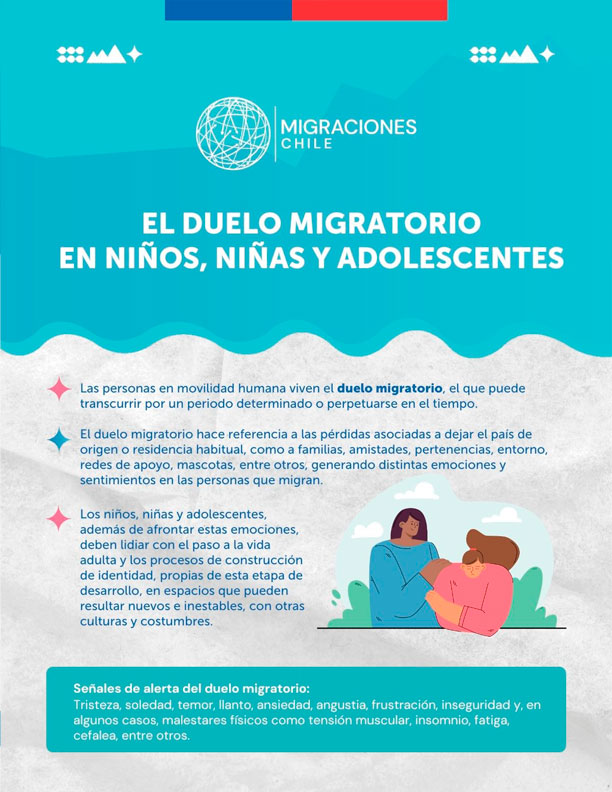 El duelo migratorio en niños, niñas y adolescentes