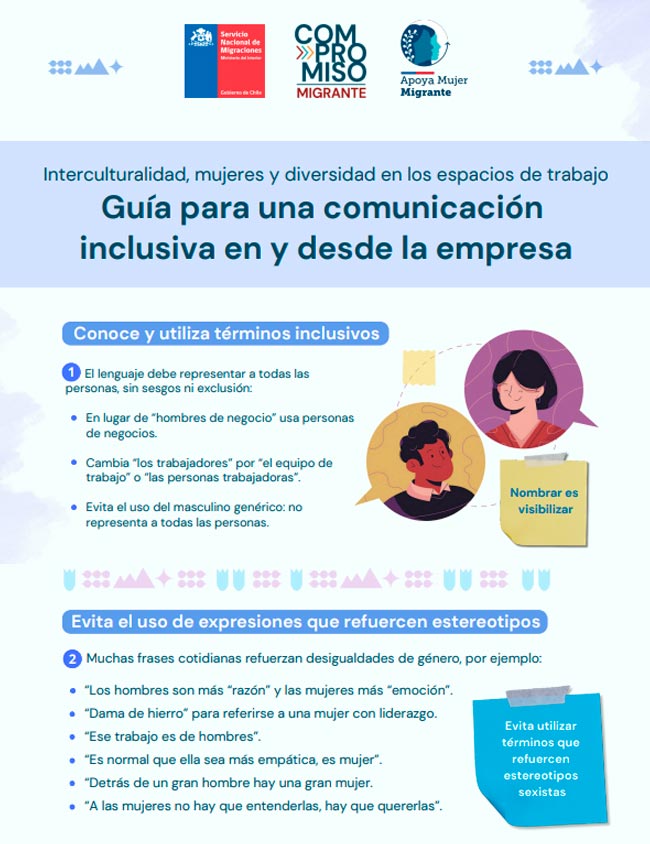 Guía para una comunicación inclusiva en y desde la empresa