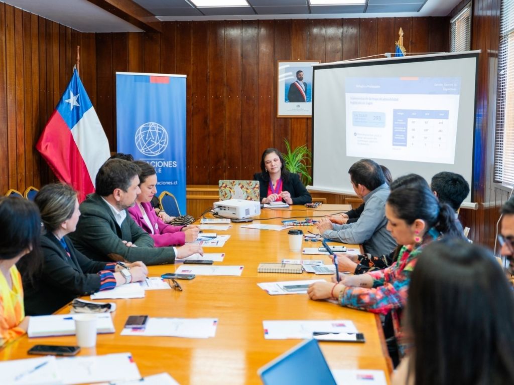 Asistentes Mesa Regional de Migraciones Los Lagos