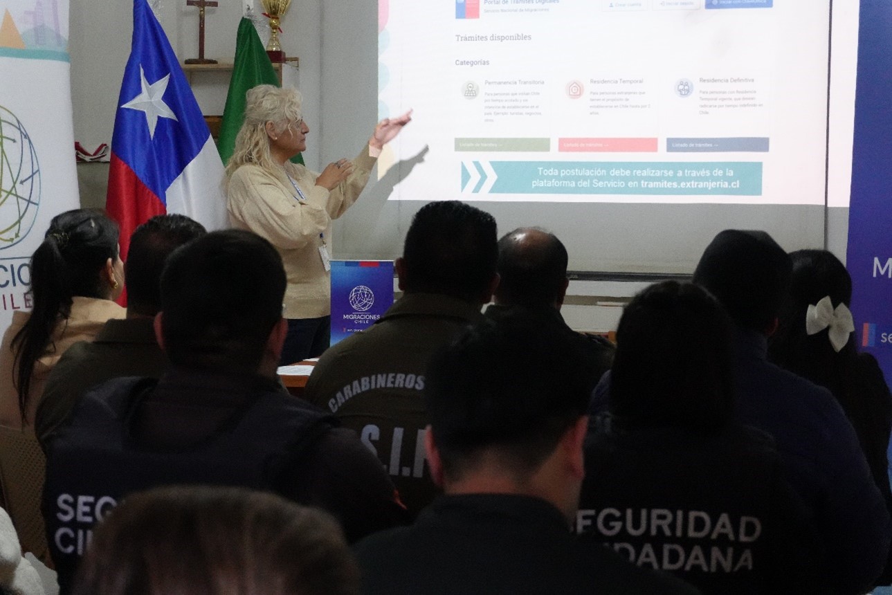 Capacitación a Gendarmería