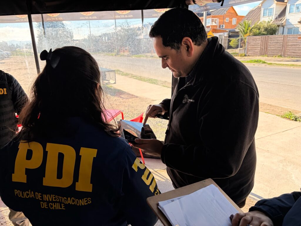 Autoridades de la PDI realizan fiscalizaciones en Talca