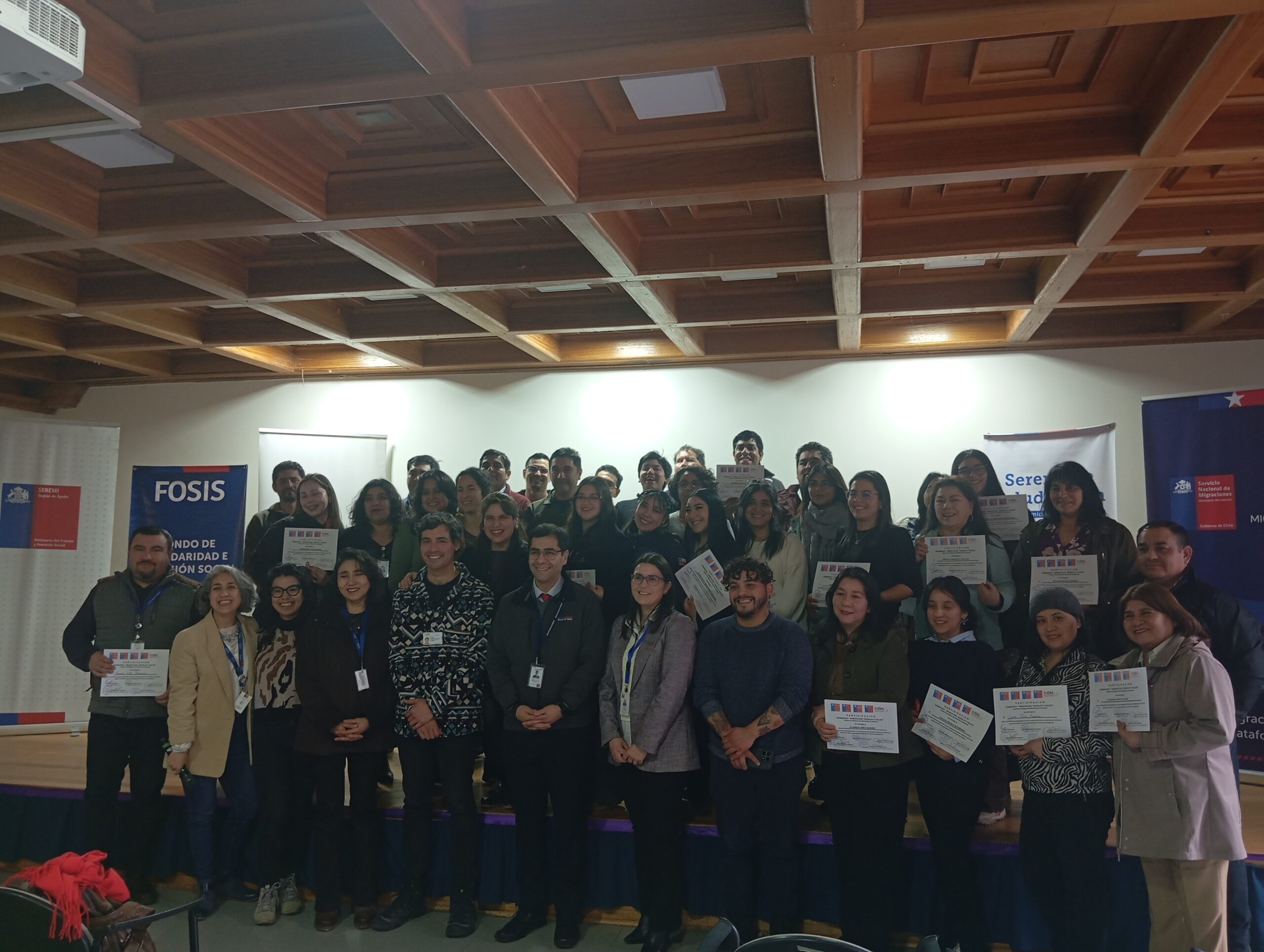 Realizan capacitación a personas en Coyhaique