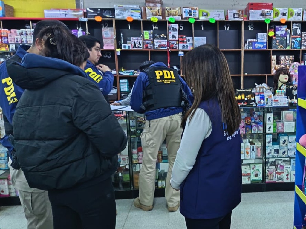 Fiscalizan en malls chinos de Rancagua