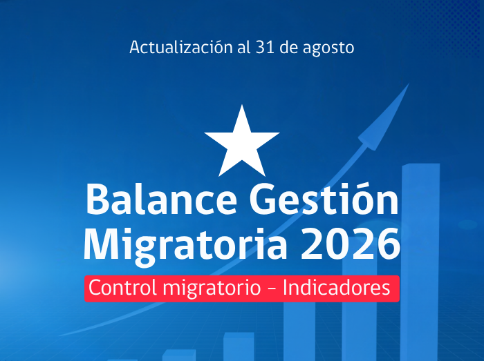 El Servicio Nacional de Migraciones actualiza los datos del Balance Migratorio al 31 de agosto de 2026, en su sitio web