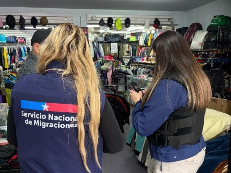 Realizan una fiscalización en el centro de temuco