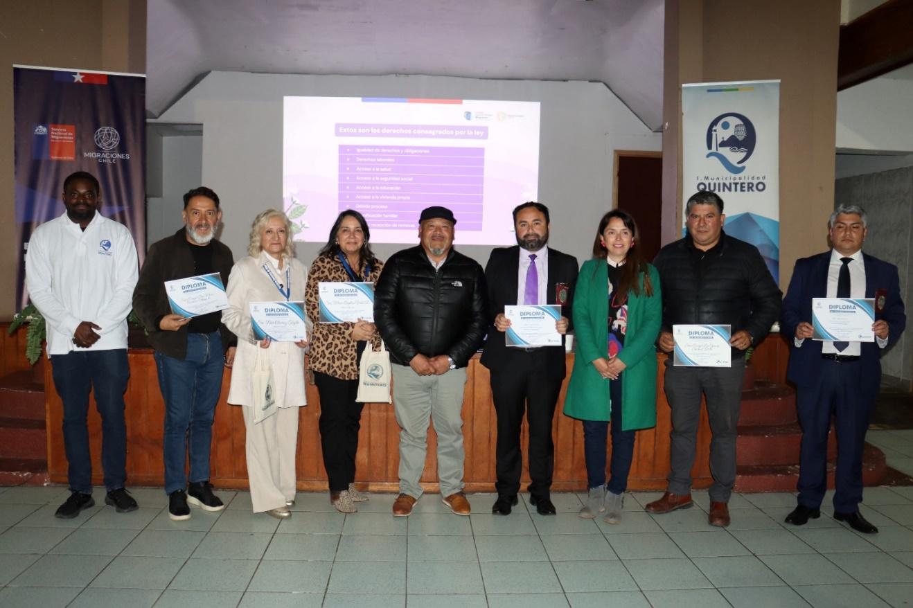 Capacitación en Gestión Migratoria a funcionarios municipales de Quintero